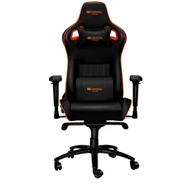 Игровое компьютерное кресло Canyon Gaming Corax, Black/Orange (CND-SGCH5) фото