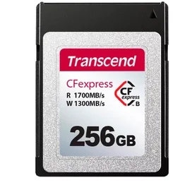 CFexpress 256GB Transcend Жады картасы, RW 1700/1300 MB/s, Type-B (TS256GCFE820) фото