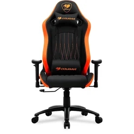 Игровое компьютерное кресло Cougar Explore, Black/Orange (3MEPENXB.0001) фото