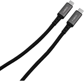 Neo, Type-C - Type-C кабелі, 1м, Multimedia, 100W, Black (NEO-TYPC-TYPCPD) фото