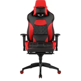 Игровое компьютерное кресло Gamdias ACHILLES P1 L RGB, Black/Red (ACHILLES P1 L BR) фото