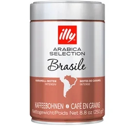 Кофе illy Monoarabica Brazil, зерно 250 г, 0627 фото