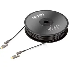 Кабель HDMI-HDMI Inakustik Profi HDMI 2.0 LWL 124Gbps 15 м (EAN:4001985517800) фото