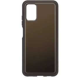 Чехол для Samsung Galaxy A03s Soft Clear Cover, Black (EF-QA037TBEGRU) фото