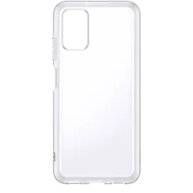 Чехол для Samsung Galaxy A03s Soft Clear Cover, Transparent (EF-QA037TTEGRU) фото