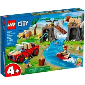 Конструктор LEGO City Спасательный внедорожник для зверей (60301) фото