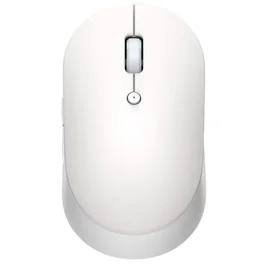Мышка беспроводная USB/BT Xiaomi Silent, White (HLK4040GL) фото