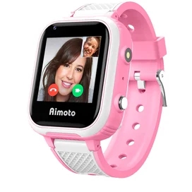 Aimoto Pro Indigo 4G GPS трекері бар балаларға арналған смарт-сағаты, Pink (9500103) фото