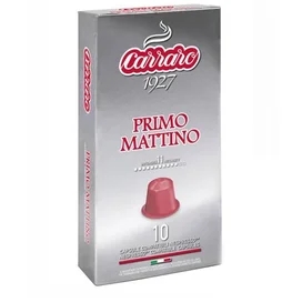 Капсулы кофейные Nespresso Carraro Primo Mattino 10 шт, 8236 фото