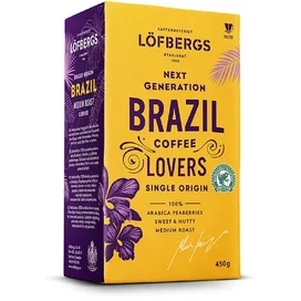Кофе Lofbergs Brazil Single Origin, молотый 450 г, 8244 фото