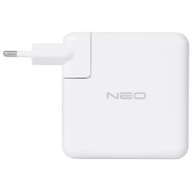 Адаптер питания Neo 3*USB, 1*USB Type-C 3A, 61W (PD), White (AC-61W-PD-WH) фото