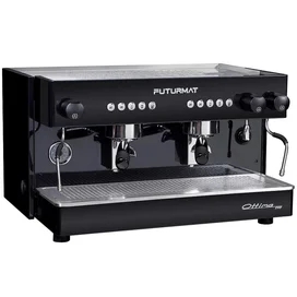Профессиональная 2-х группная кофе машина Quality Espresso Ottima Futurmat, черная фото