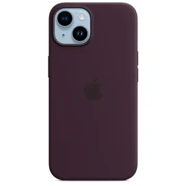 Чехол для iPhone 14, Silicone Case with MagSafe, Elderberry (MPT03ZM/A) фото