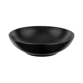 Тарелка суповая черная керамика 20см Molize Ardesto AR2920MB фото