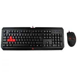 Клавиатура + мышь игровые Bloody Q1100, Black (Q1100) фото