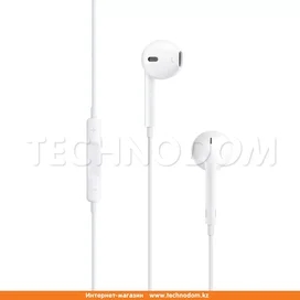 Наушники Вставные Apple EarPods with 3.5mm Headphone Plug (MNHF2ZMA) фото
