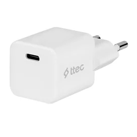Ttec зарядтағыш 20W PD USB-C Travel Charger, White (2SCP01B) фото