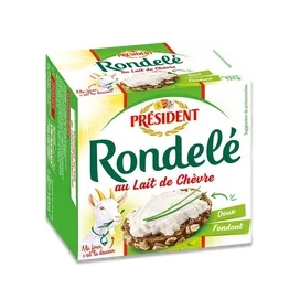 Сыр President Rondele Chevre  из козьего молока 31% 125 г фото