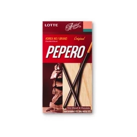 Печенье Лотте Pepero Original соломка с тонким слоем классического шоколада 36 г фото