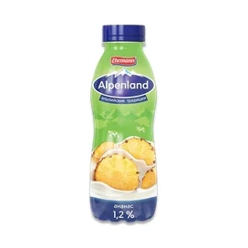 Йогурт Alpenland питьевой ананас 1.2% 420 г фото