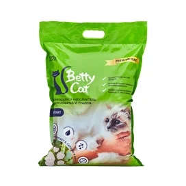 Наполнитель Betty Cat для кошачьего туалета гигиенический алоэ вера 10 л фото