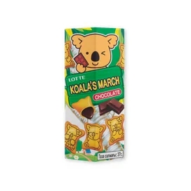 Печенье Лотте Koala's March Chocolate печенье c шоколадной начинкой 37 г фото