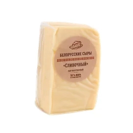 Сыр Белорусские сыры сливочный полутвердый 50% кг фото