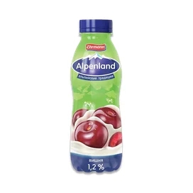 Йогурт Alpenland питьевой вишня 1.2% 420 г фото