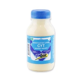 Молоко сгущенное Ак-Сут 8% 320 г фото