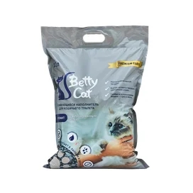 Наполнитель Betty Cat для кошачьего туалета гигиенический активированный уголь 10 л фото