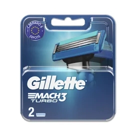 Кассеты Gillette Mach 3 Turbo сменные для бритья 2 шт фото
