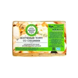 Тофу Healthy Food копченый со специями кг фото