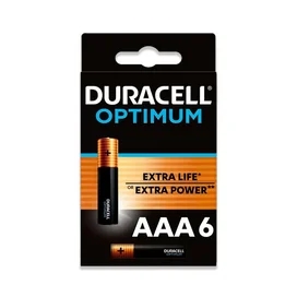 Батарейка Duracell Optimum 1.5V LR6/AAA 6 шт фото