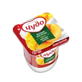 Йогурт Чудо Персик-манго 2,5% 115 г фото