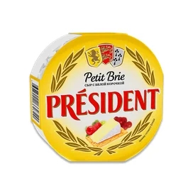 Сыр President Petit Brie мягкий 60% 125 г фото