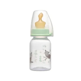 Бутылочка пластиковая Nip Family с латексной соской, размер 1 125 мл фото