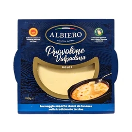 Сыр Albiero Provolone Dolce полутвердый в глиняной плошке 150 г фото