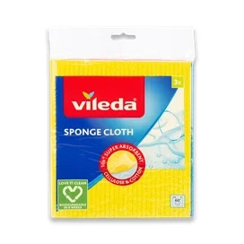 Салфетка Vileda sponge cloth губчатая для уборки 3 шт фото