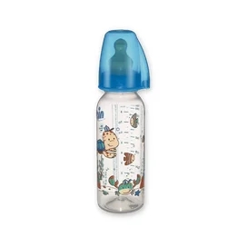 Бутылочка пластиковая Nip Family Boy с латексной соской, размер 2 250 мл фото