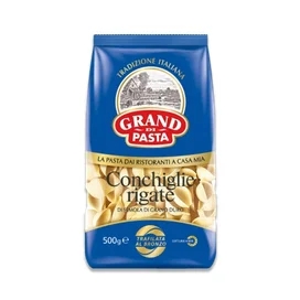 Макароны Grand Di Pasta Conchiglie Rigate 500 г фото