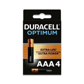 Батарейка Duracell Optimum 1.5V LR6/AAA 4 шт фото