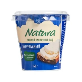 Сыр сливочный Arla Natura натуральный 60% мягкий 150 г фото
