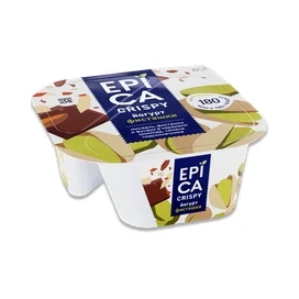Йогурт Epica Crispy Фисташки с семенами подсолнечника и темным шоколадом 10.5% 140 г фото
