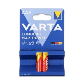 Батарейка Varta Max tech (LL power max) Micro 1.5V-LR03/ААА 2 шт фото