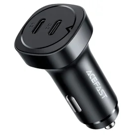 Автомобильное зарядное устройство ACEFAST, 72W dual USB-C, black (B2 - ACEFAST) фото