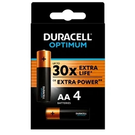 Батарейка AA 4шт Duracell Optimum (DU0010) фото