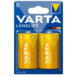 Батарейка D 2шт Varta Longlife Extra Mono (0001-4120-101-412) фото
