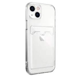 Чехол для iPhone 15, A-Case, Силикон, Прозрачный (CASE-V-15) фото