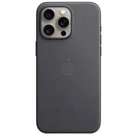 IPhone 15 Pro Max FineWoven қаптамасына арналған MagSafe, Black (MT4V3ZM/A) фото