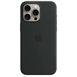 IPhone 15 Pro Max корпусы, MagSafe бар силикон қорапшасы, Black (MT1M3ZM/A) фото